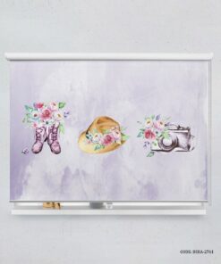 پرده شید اتاق کودک دخترانه مدل Girl's World