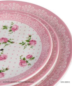 شیرینی خوری سه طبقه مدل فلورا