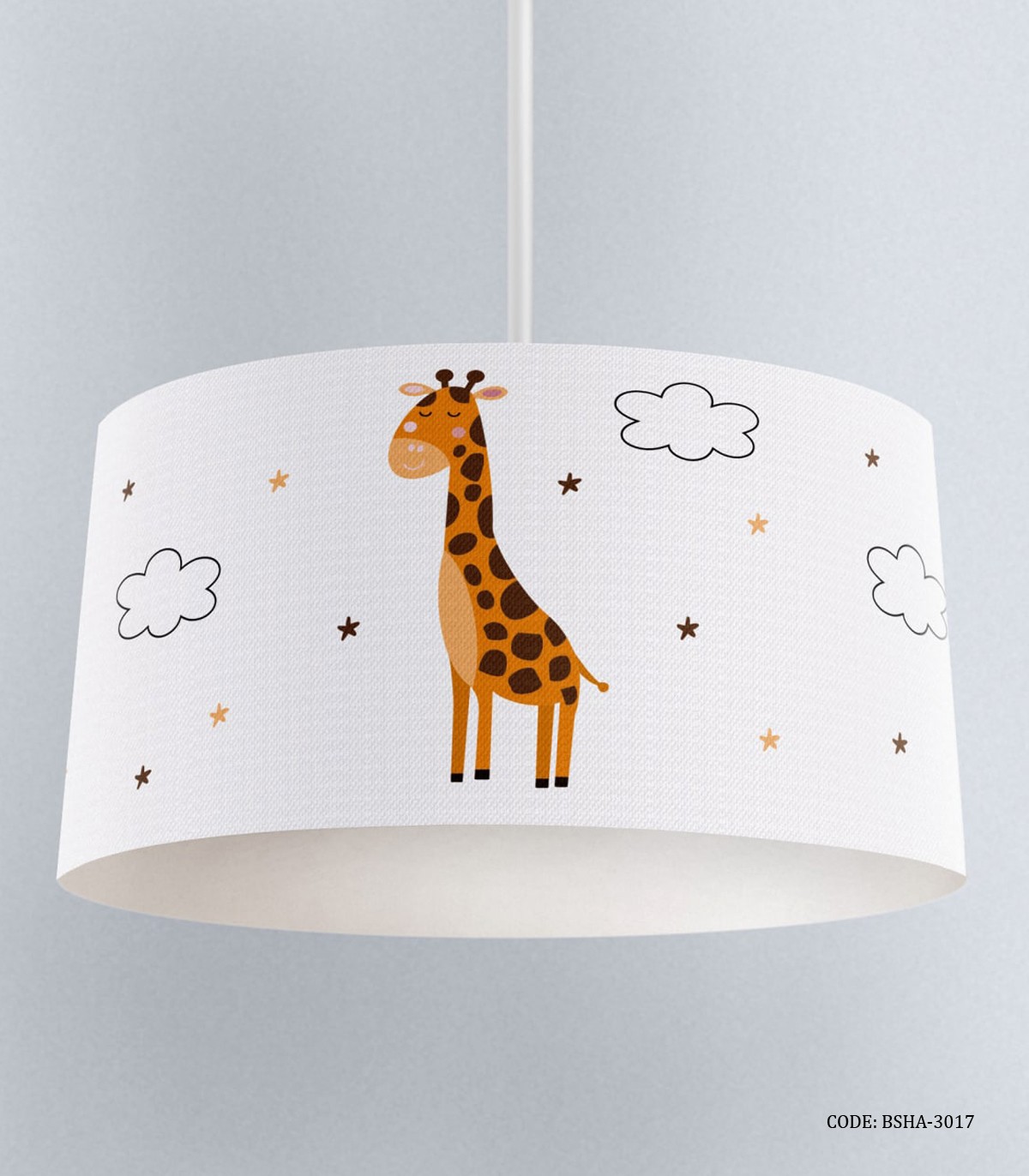 لوستر اتاق کودک پسرانه طرح زرافه مدل Giraffe
