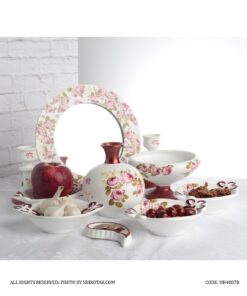 ست هفت سین طرح دو گل با آینه گرد