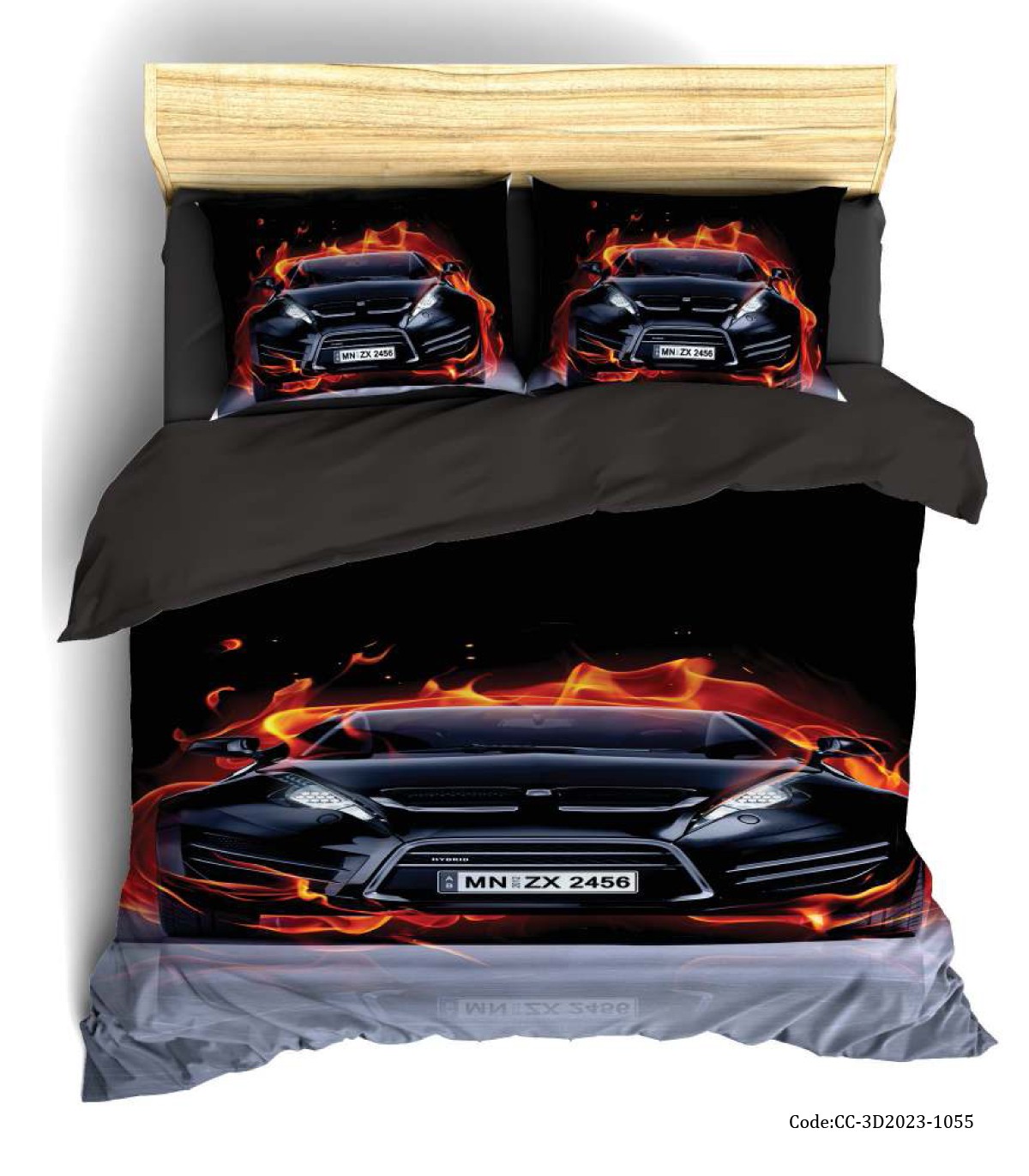 سرویس روتختی سه بعدی پسرانه مدل ماشین