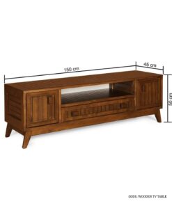 میز  تلویزیون چوبی طول 150مدل روناک