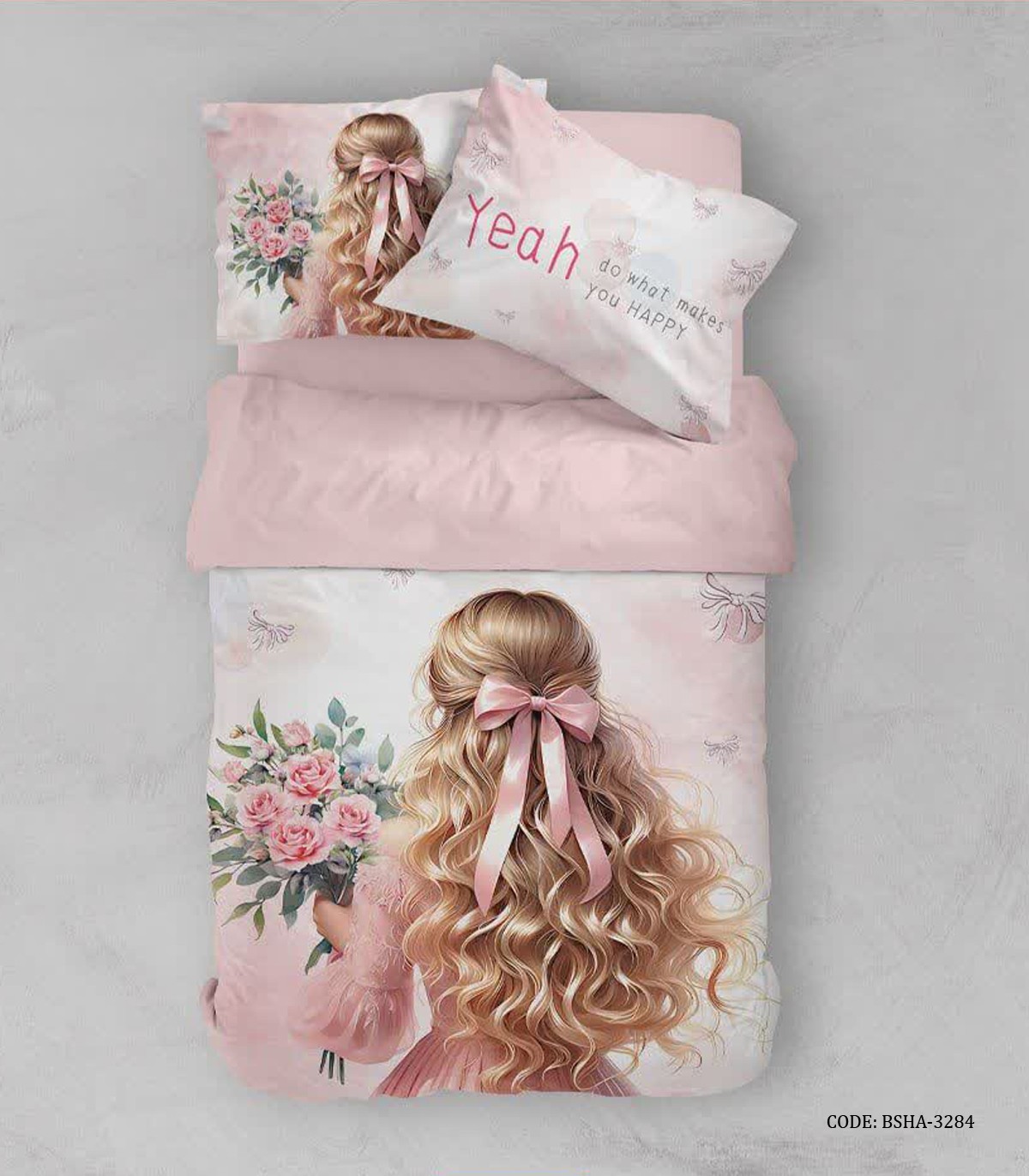 روتختی  دخترانه طرح دختر مو بلوند مدل  Blonde Hair