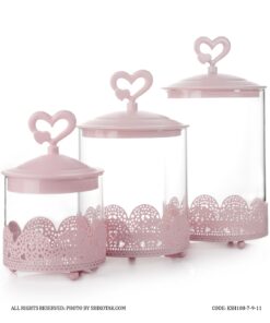 کندی باکس صورتی مدل در قلبی