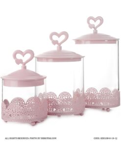 کندی باکس صورتی مدل در قلبی