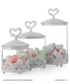 کندی باکس سفید مدل در قلبی