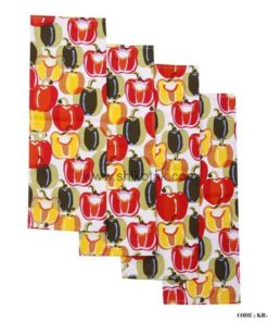 ست کامل پارچه ای آشپزخانه طرح فلفل دلمه