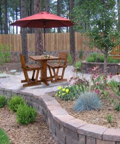 میز ناهارخوری دو نفره چوبی مستطیل سری 402