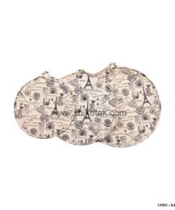 ست آشپزخانه پارچه ای عروس 9 تکه طرح ایفل