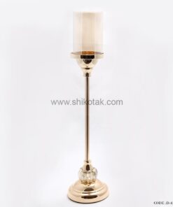 جاشمعی پایه بلند طلایی