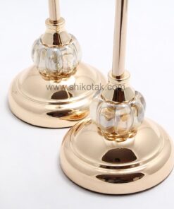 جاشمعی پایه بلند طلایی