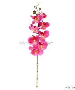 گل ارکیده مصنوعی شاخه کوتاه