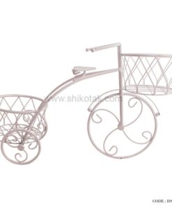 جاگلدانی طرح سه چرخه سبد دار