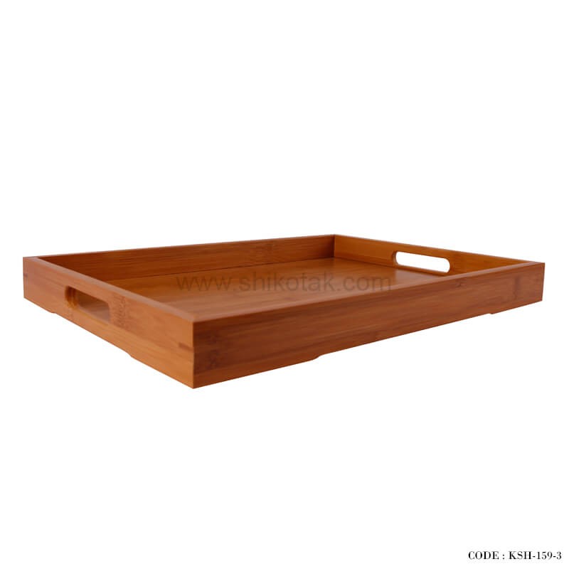سینی چوبی بامبو سایز متوسط