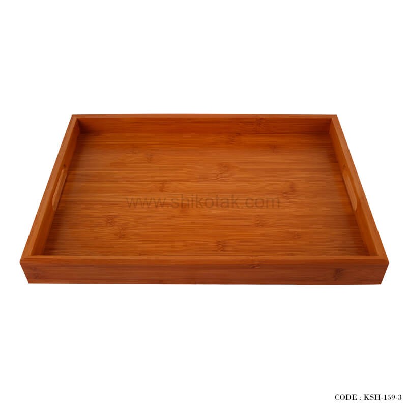 سینی چوبی بامبو سایز متوسط