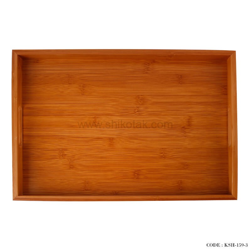 سینی چوبی بامبو سایز متوسط