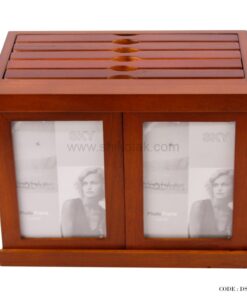 آلبوم و قاب عکس چوبی پنج تایی کشویی