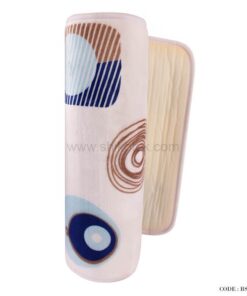 پادری حوله ای حمام طرح کاشی آبی