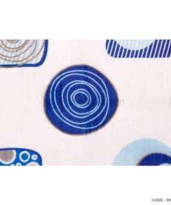 پادری حوله ای حمام طرح کاشی آبی